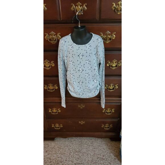 NWOT ABECROMBIE KIDS GIRLS LS SHIRT - Picture 1 of 4